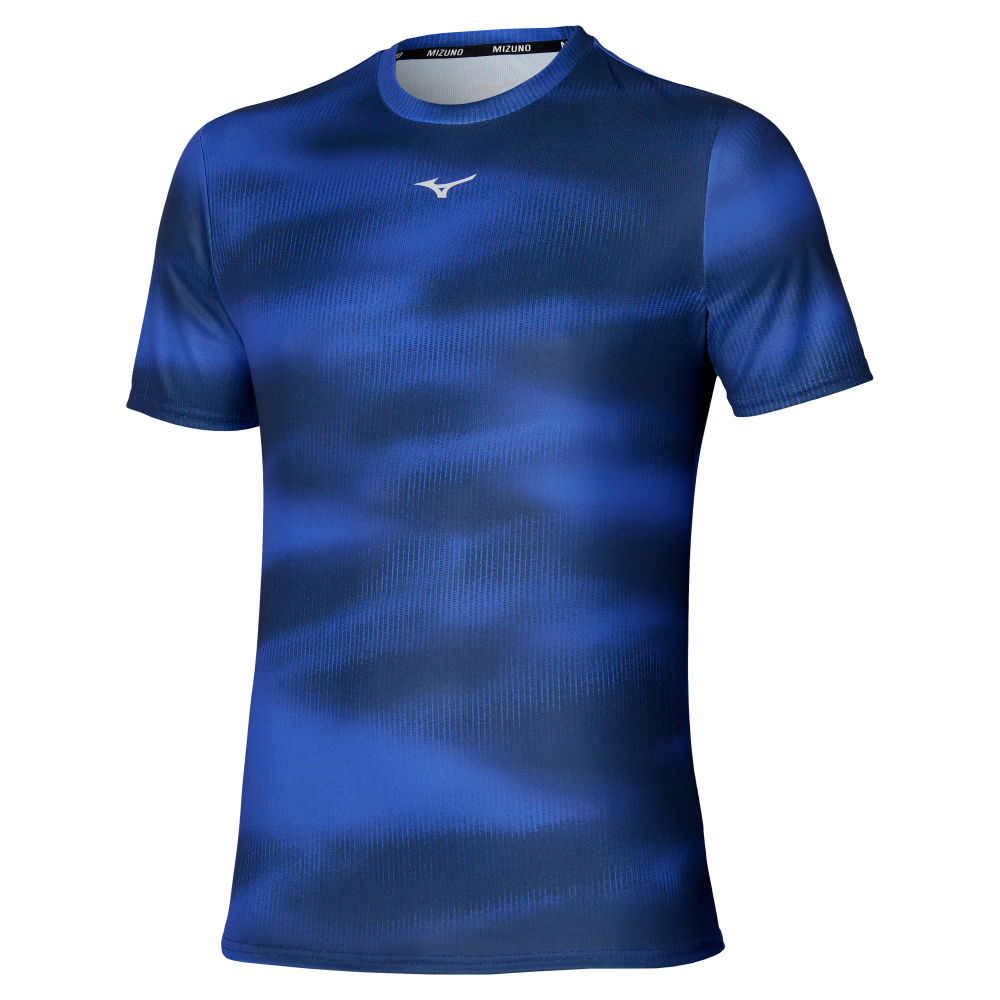 Mizuno CORE GRAPHIC T-SHIRT Reflexblue Hombre Talla M